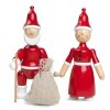 Kay Bojesen CHRISTMAS SANTA Świąteczna Drewniana Figurka - Pani Mikołajowa